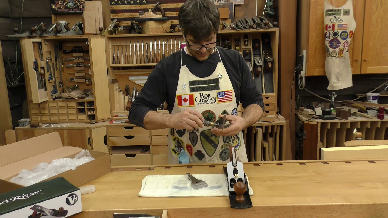 Hand plane set up with Rob Cosman