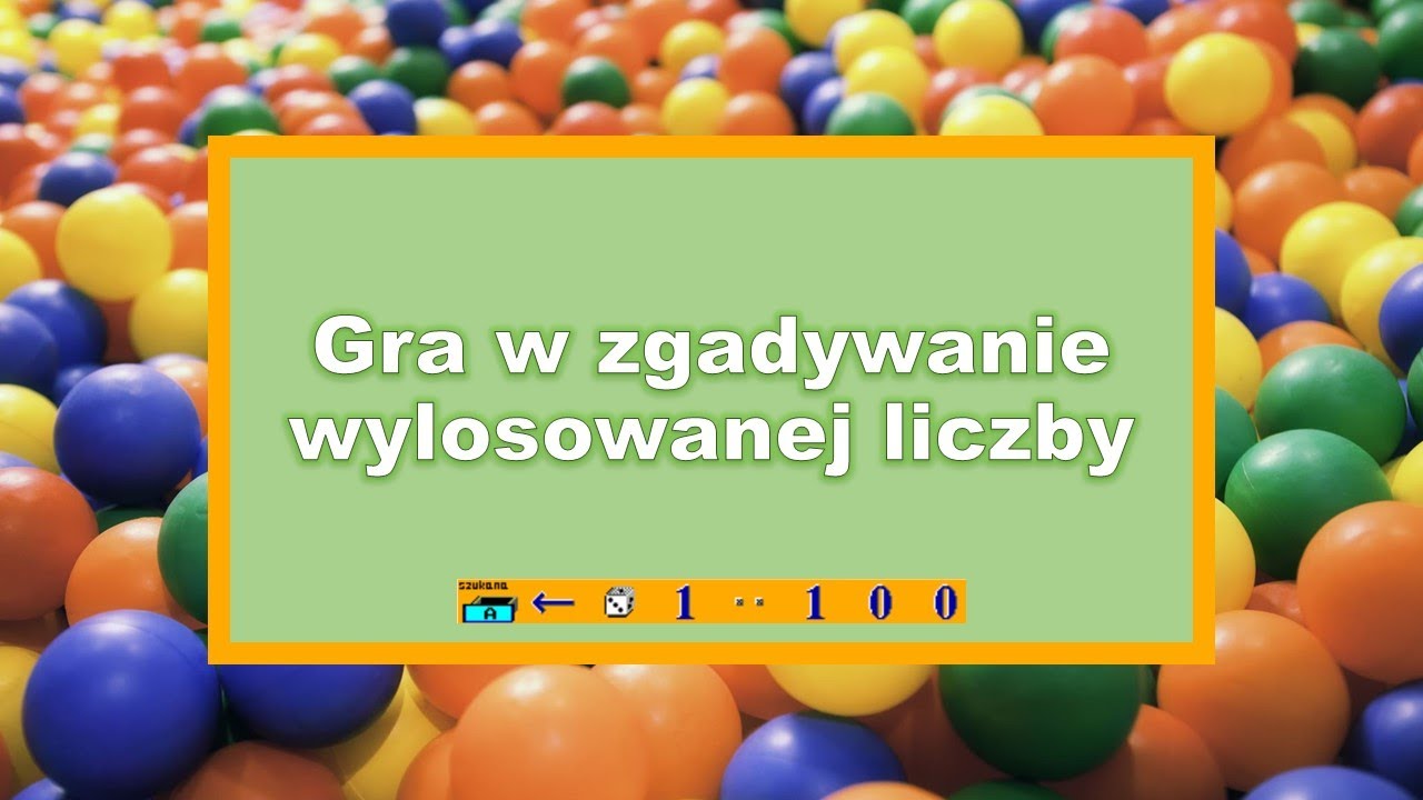 Gra w zgadywanie wylosowanej liczby w programie Baltie 3
