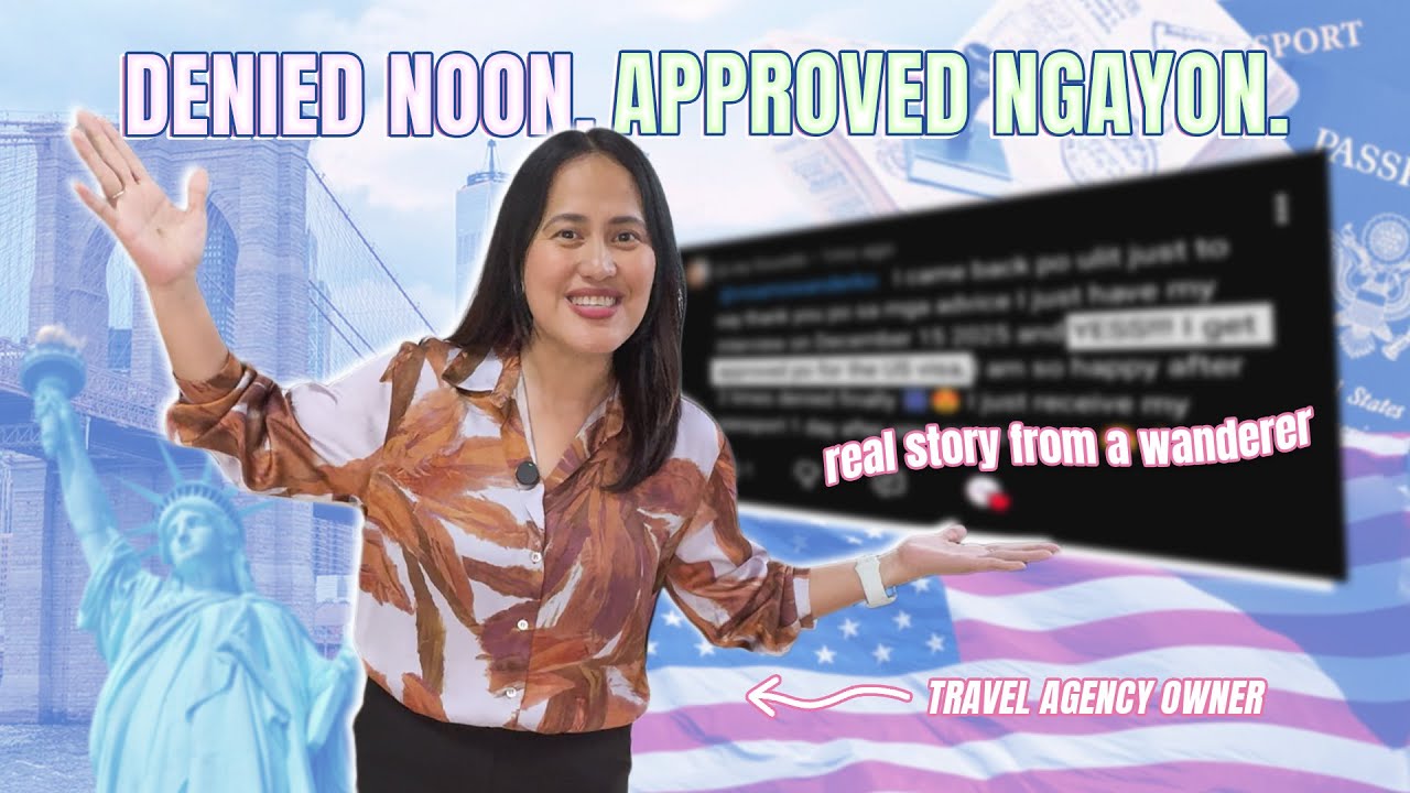 US Visa Denied Before… Approved for Multiple Entry After! | Real Filipino Story & Visa Tips