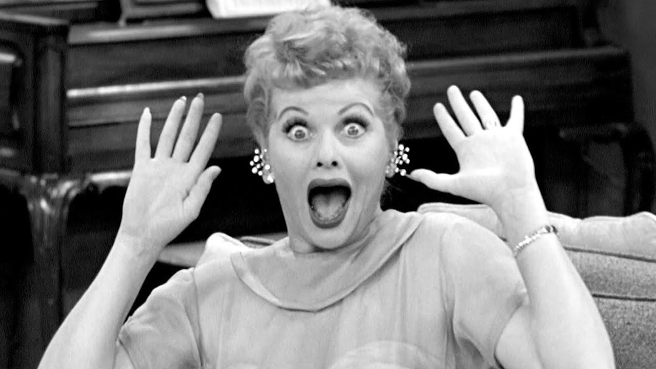 The Ricardos Practice Their Surprise Faces!
