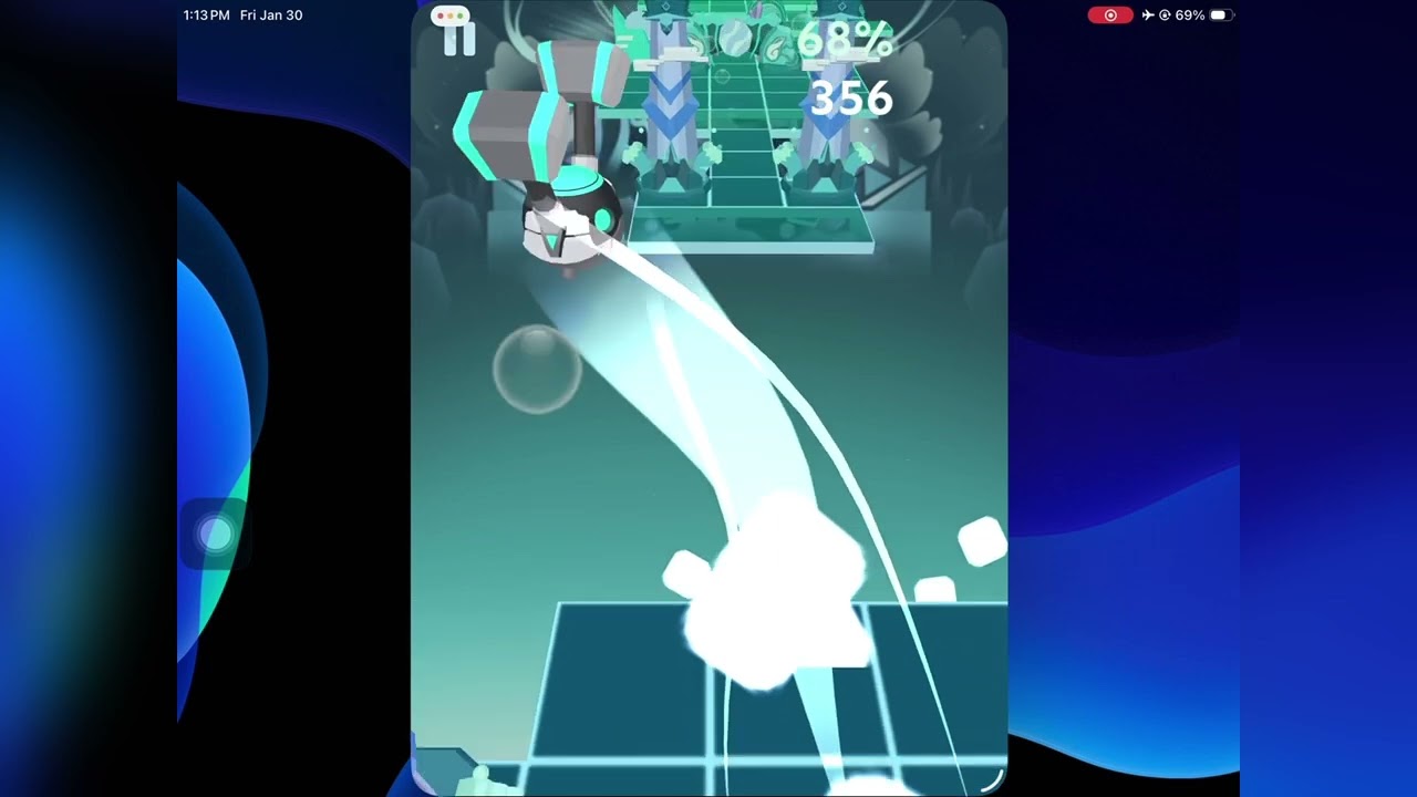 (LATE UPLOAD) Rolling Sky Co-Creation Level 34 - Sunshine Ocean (Weekly Match, 515 Points)