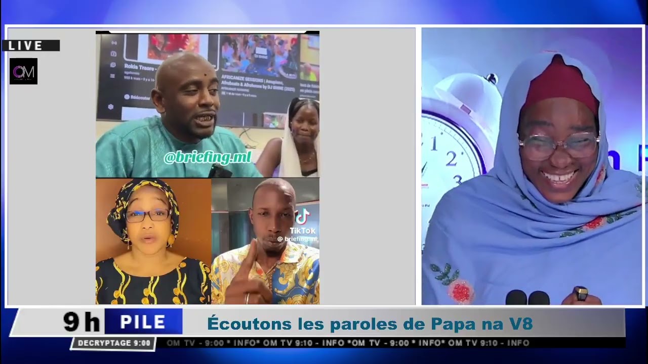 OM TV : #9hp/ Écoutons les paroles de Papa na V8