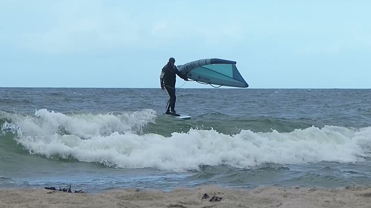 Wing Foil Session mit Flysurfer Mojo und IndianaSurf