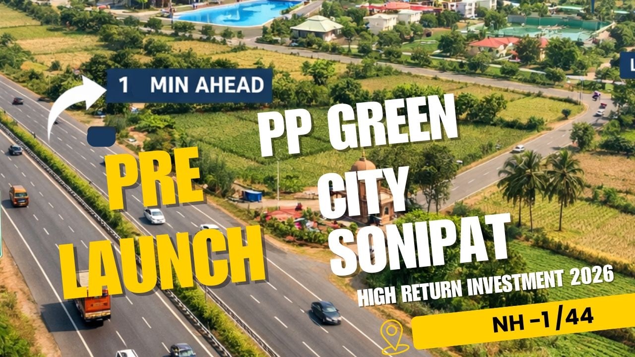 Why PP Green City 2 is Best Plot Investment in Sonipat? | Pre Launch Opportunity| Limited Inventory