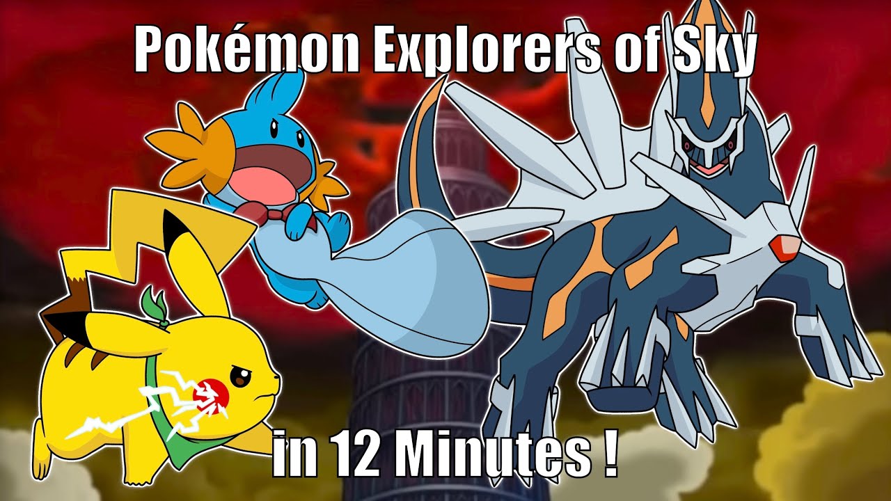 Pokémon Mystery Dungeon: Explorers of Sky in 12 Minutes - Pokémon Timeline