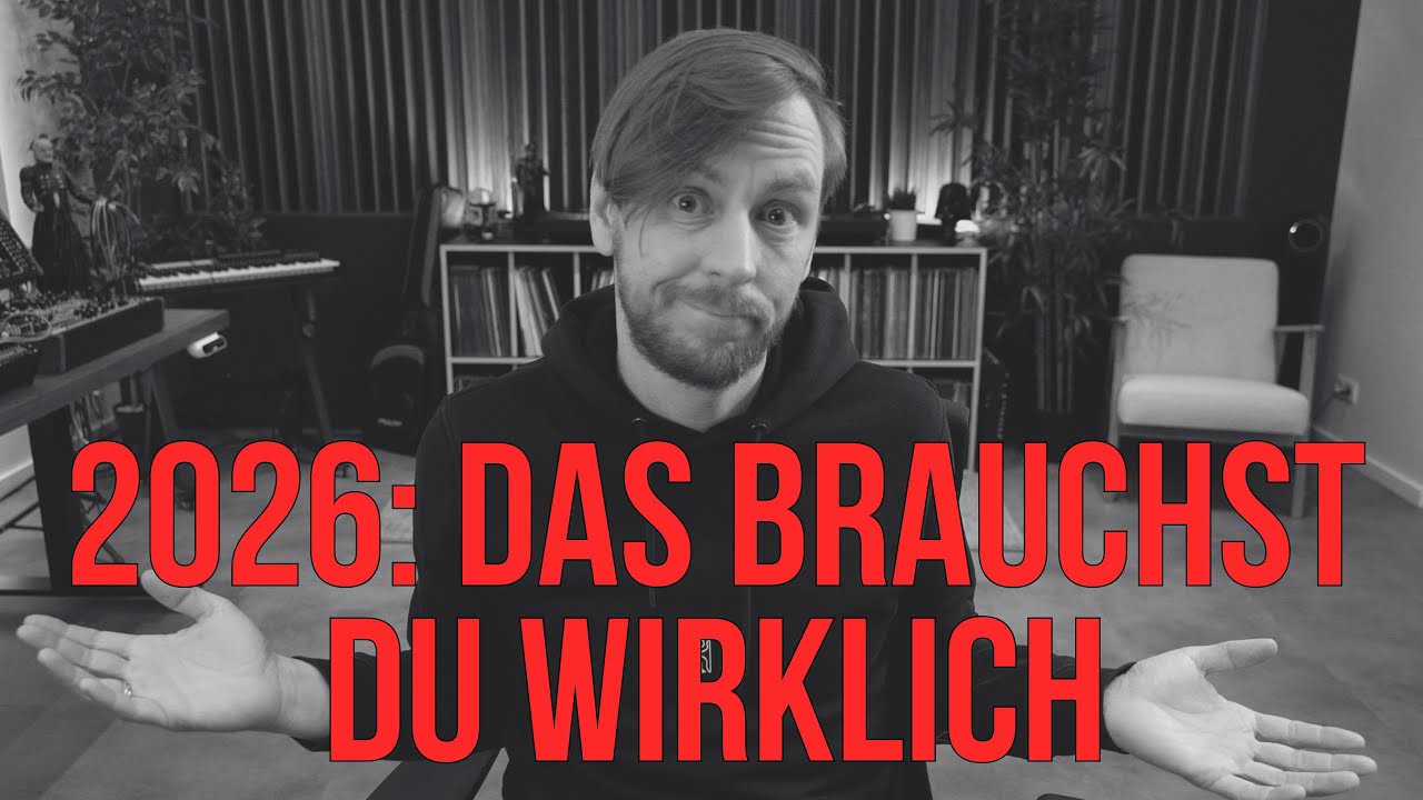 2026: Was du als Producer wirklich brauchst (kein Gear, nur Skills)