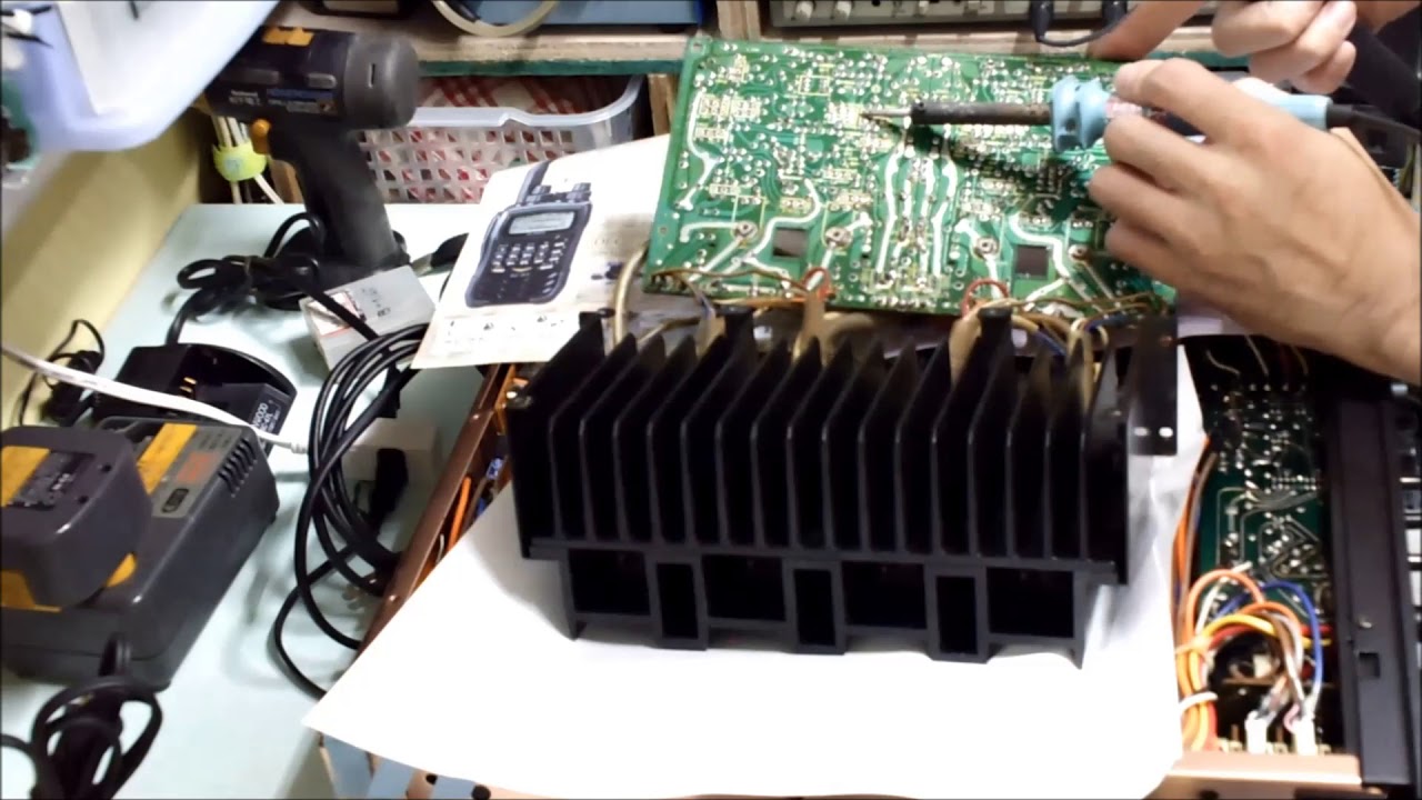 SANSUI　AU-D907Limited   修理開始①　LAPT