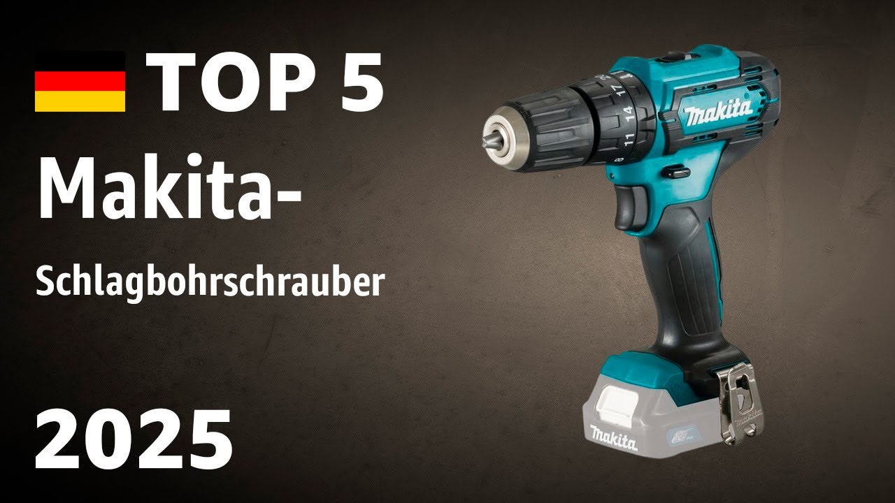 TOP—5. Beste Makita-Schlagbohrschrauber. Test & Vergleich 2025