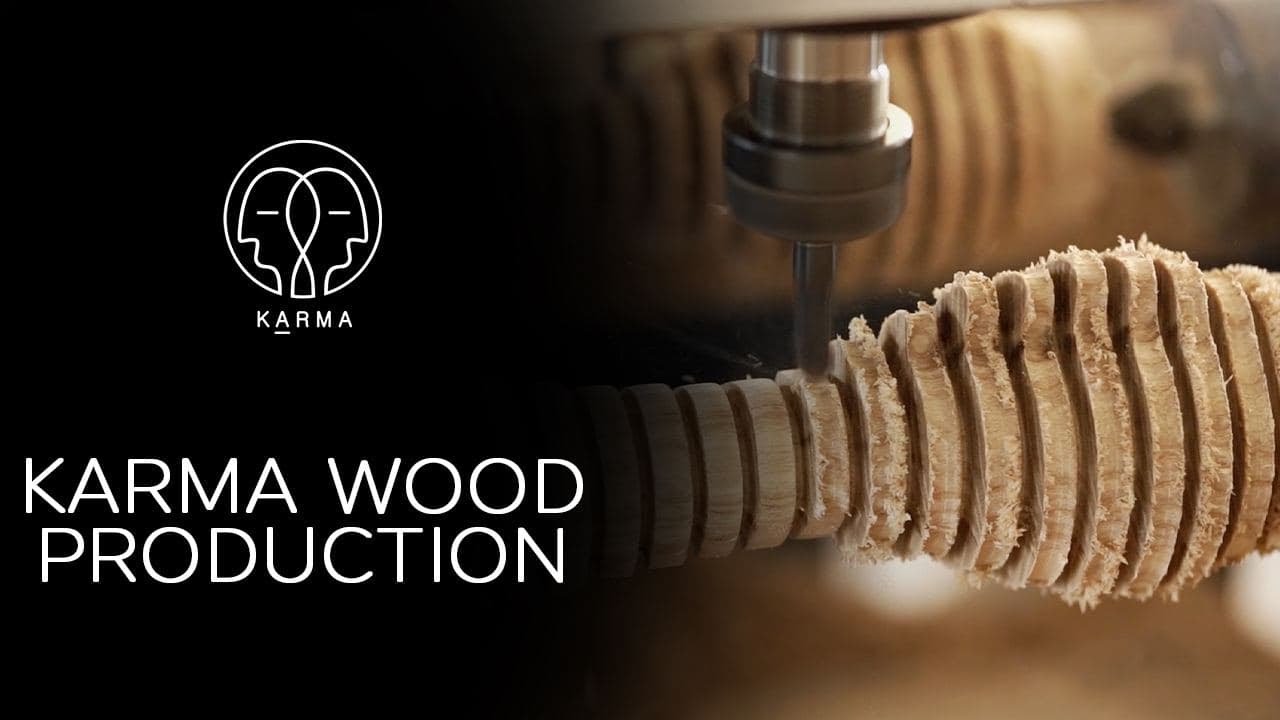 ПРОИЗВОДСТВО ДЕРЕВЯННЫХ НАКЛАДОК KARMA HOOKAH/ KARMA WOOD PRODUCTION | KARMA HOOKAH&trade;