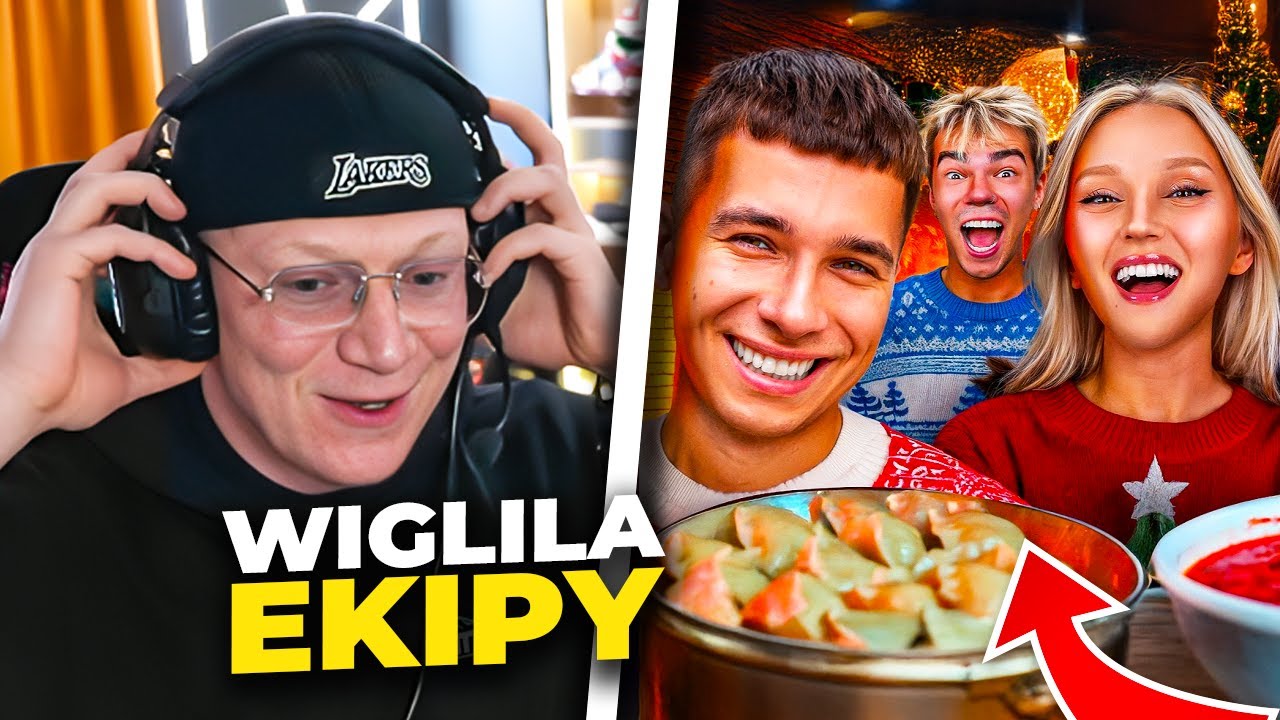 DZINOLD OGLĄDA WIGILIĘ EKIPY!