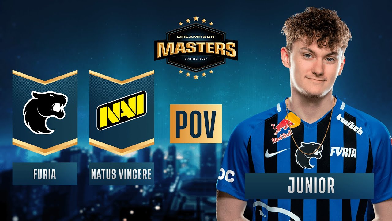 CS:GO - PoV - junior - FURIA vs. Natus Vincere - DreamHack Masters Spring 2021 - Quarter-final