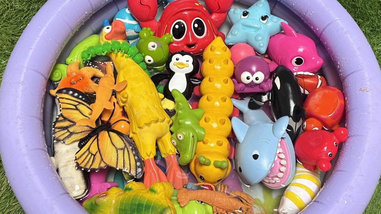 Amazing Ocean Animals for Kids | Learn Sea Creatures with Sounds & Toys!