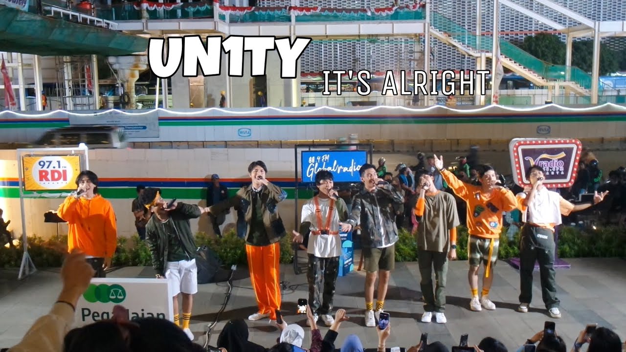 [FANCAM] UN1TY - It's Alright at Anjungan Sarinah [12/08/2022]