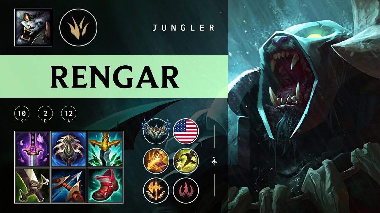 Rengar Jungle vs Nocturne - NA Challenger Patch 25.24