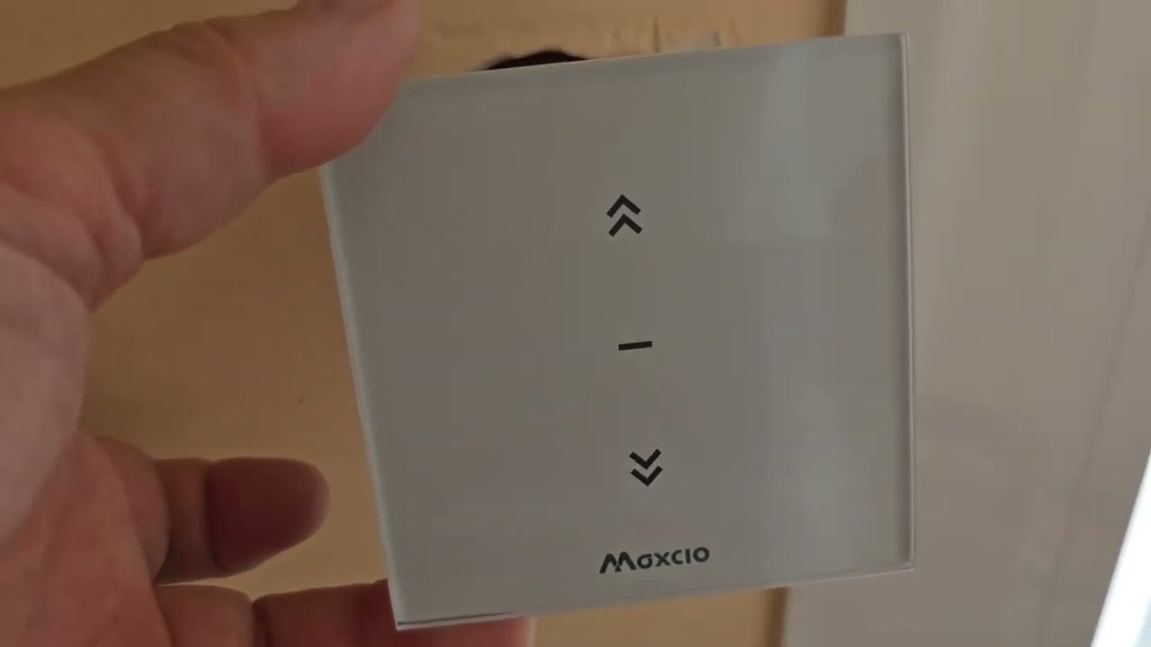 Maxcio Interrupteur Volet Roulant Connect&eacute; WiFi, Pratique interrupteur pour volets &eacute;lectrique  WiFi