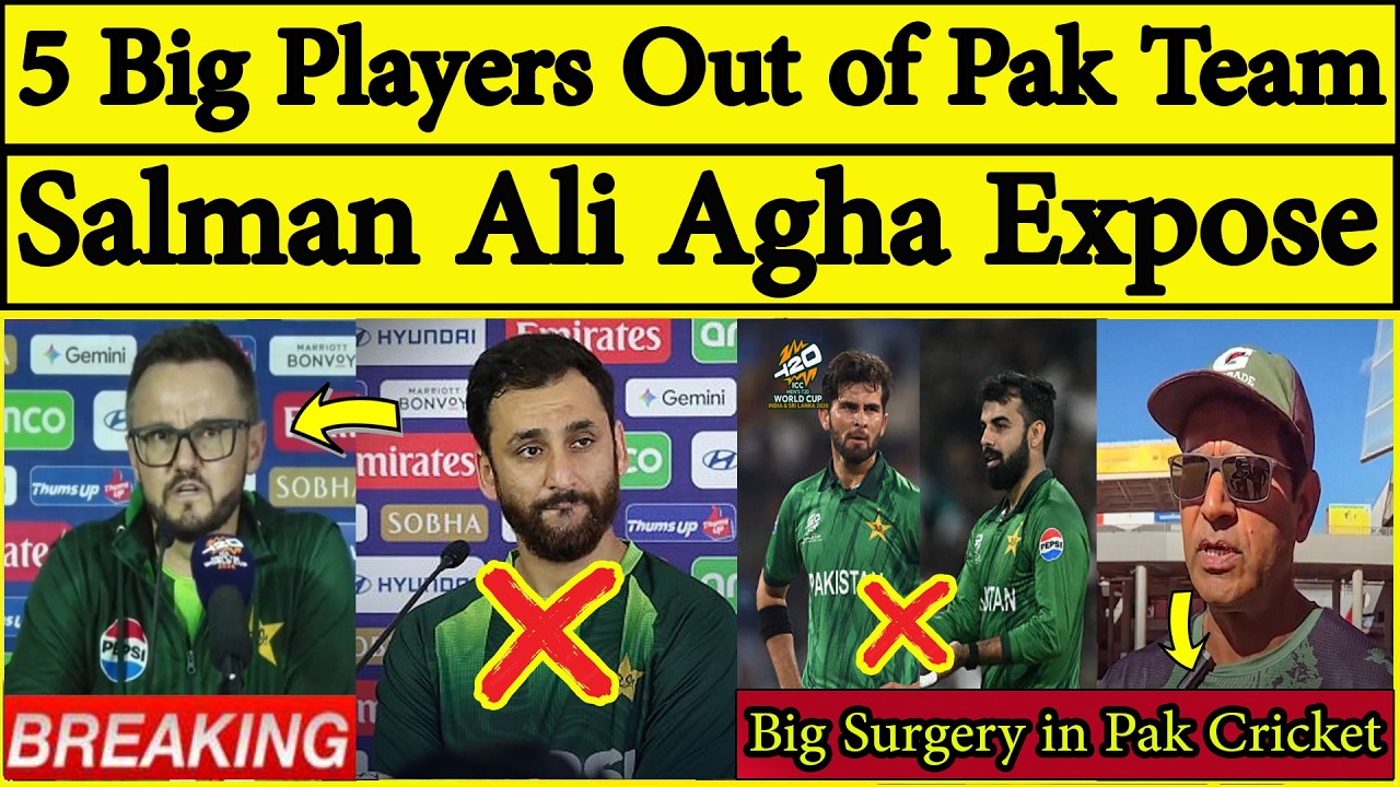 Mohsin Naqvi on Babar Azam | Mike Hesson Angry on Salman Ali Agha | Pakistan Out of World Cup 2026