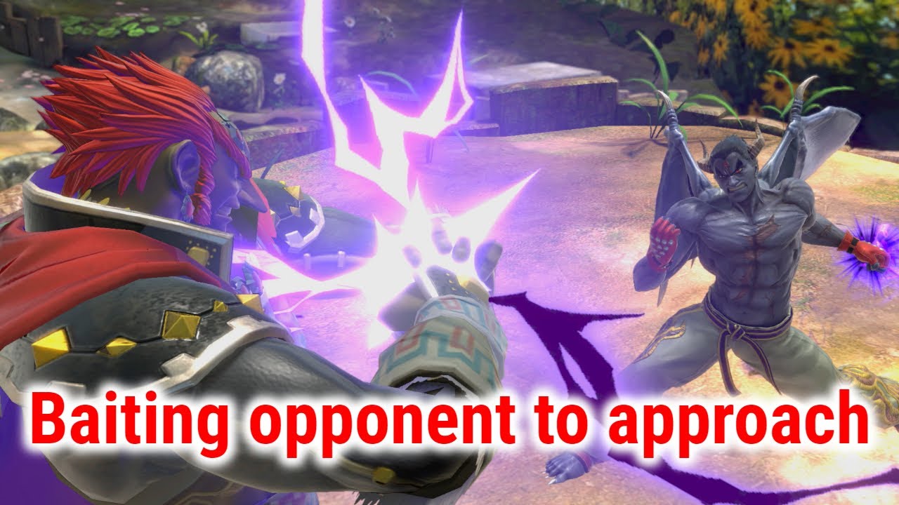 Mighty Ganondorf Knowledge - Baiting opponent to approach