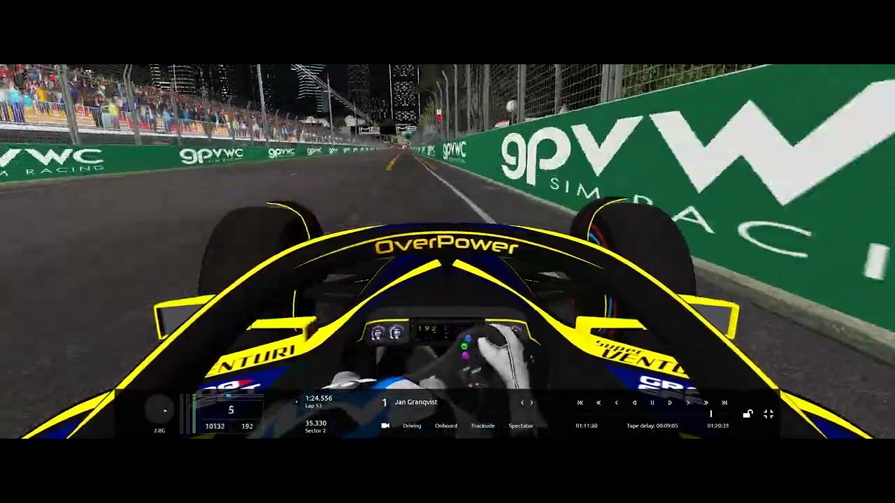 SL25 Singapore 1:24.5
