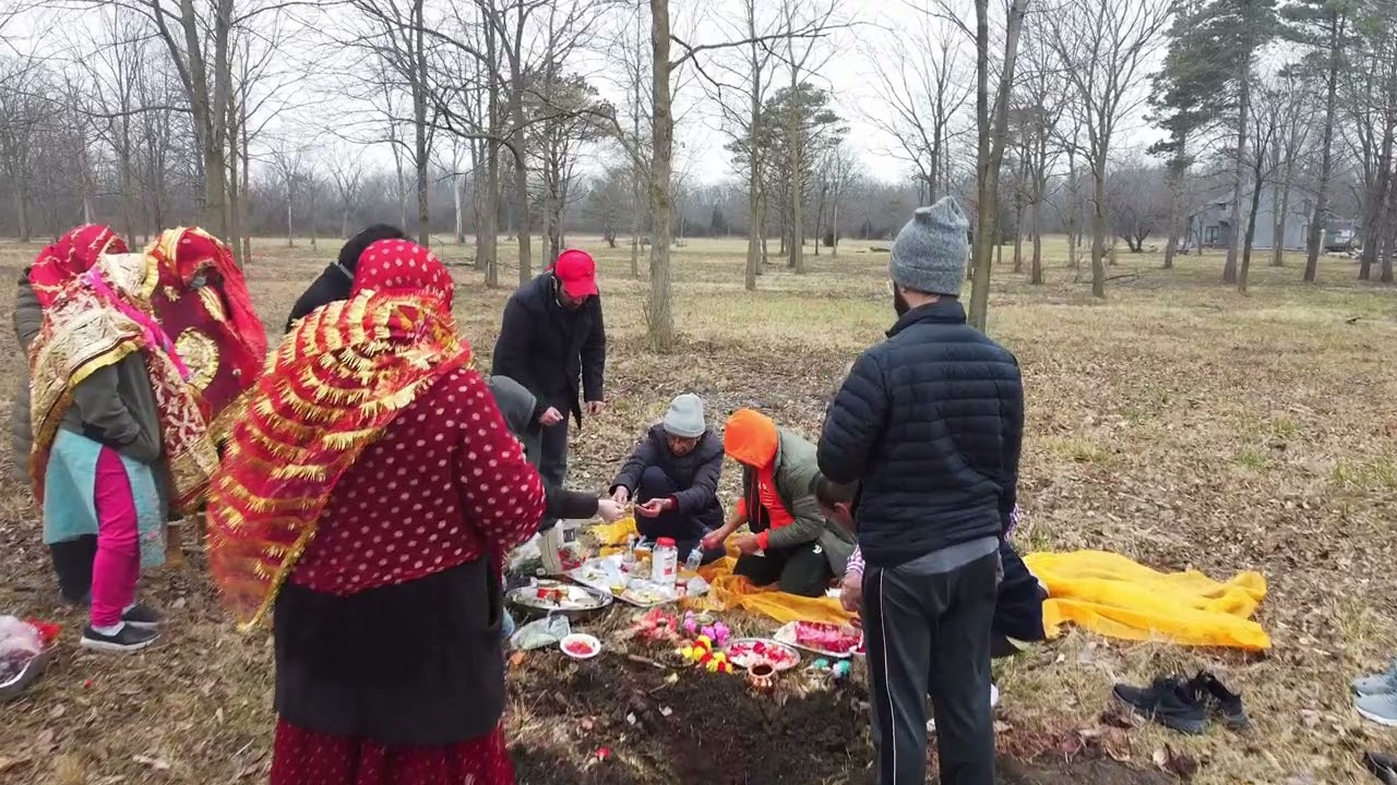 Foundation Stone Laying Ceremony of Ma Durga Shaktipeeth in Ohio Dham