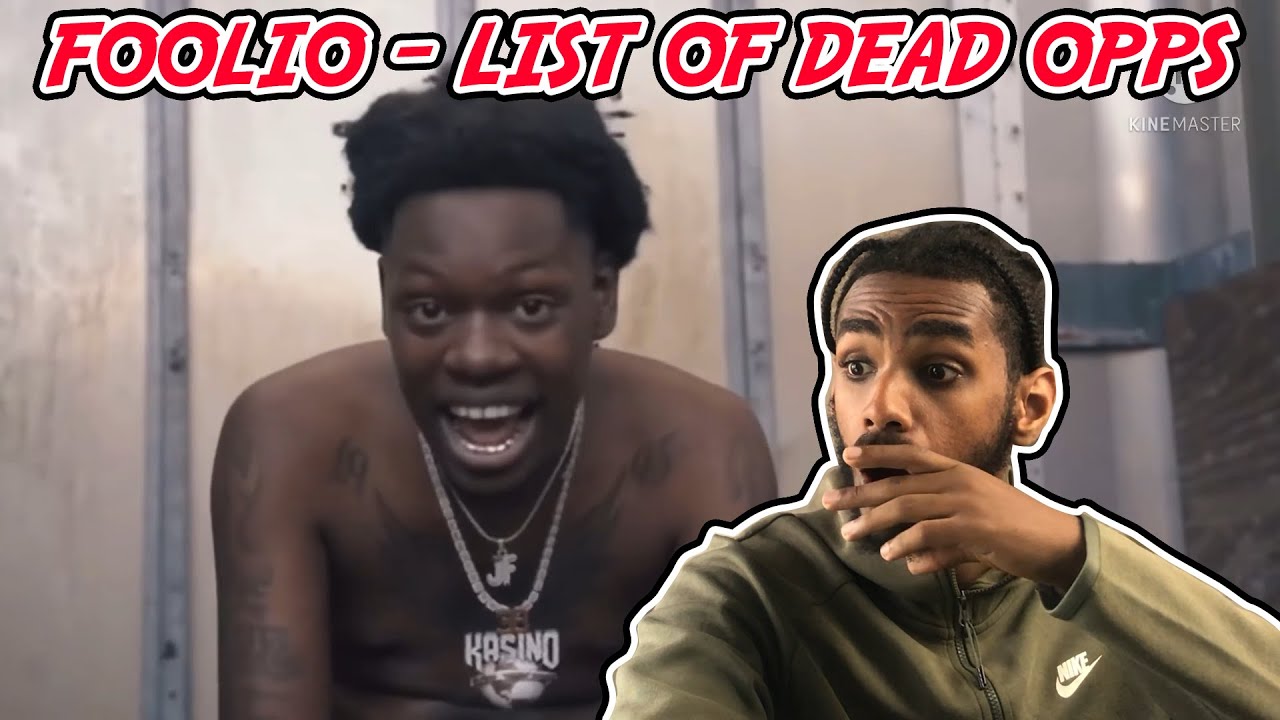 UK REACTION!! ITS TOO MUCH! Foolio - List Of Dead Opps (Official Music Video) | TheSecPaq