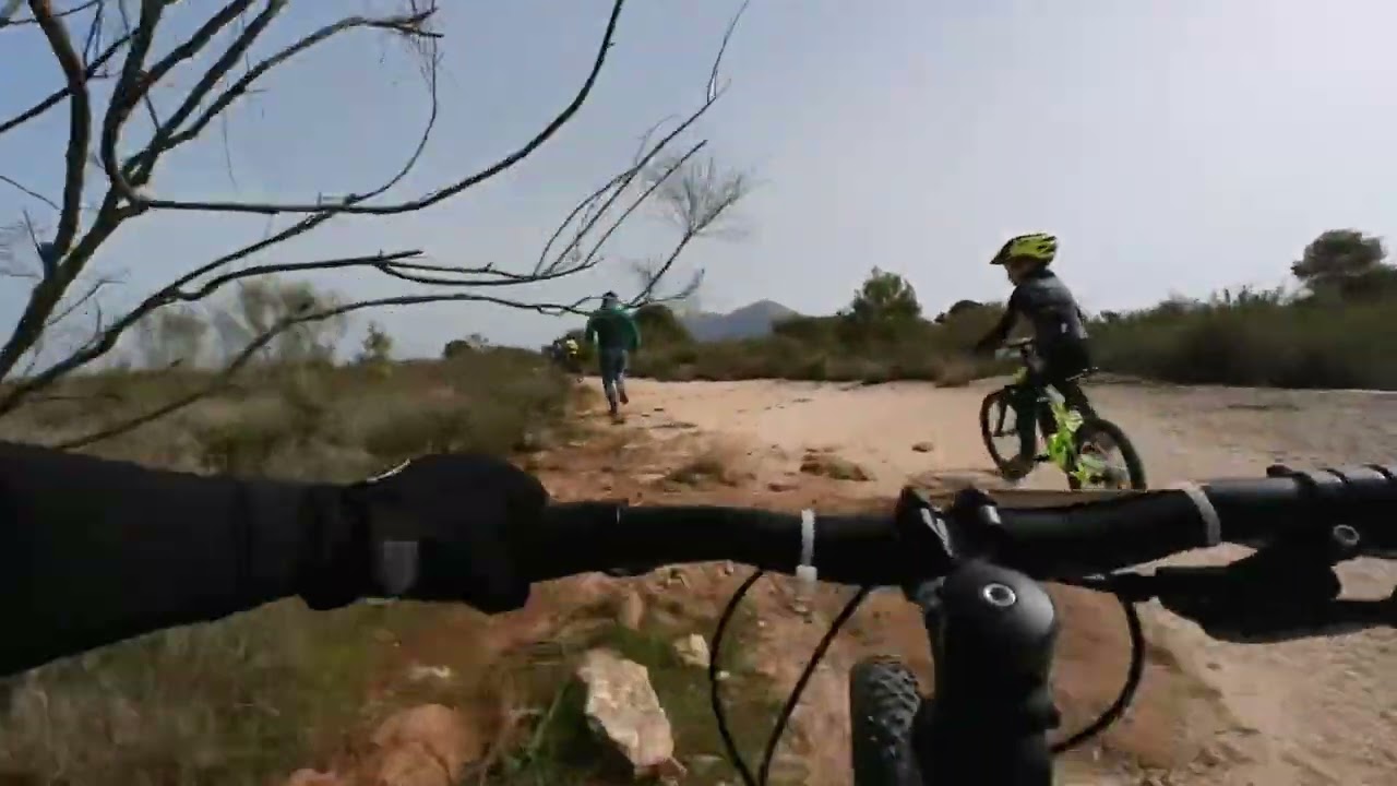 Rally BTT de Coín 2023. Primera carrera de Eric estrenándose en la categoría promesa