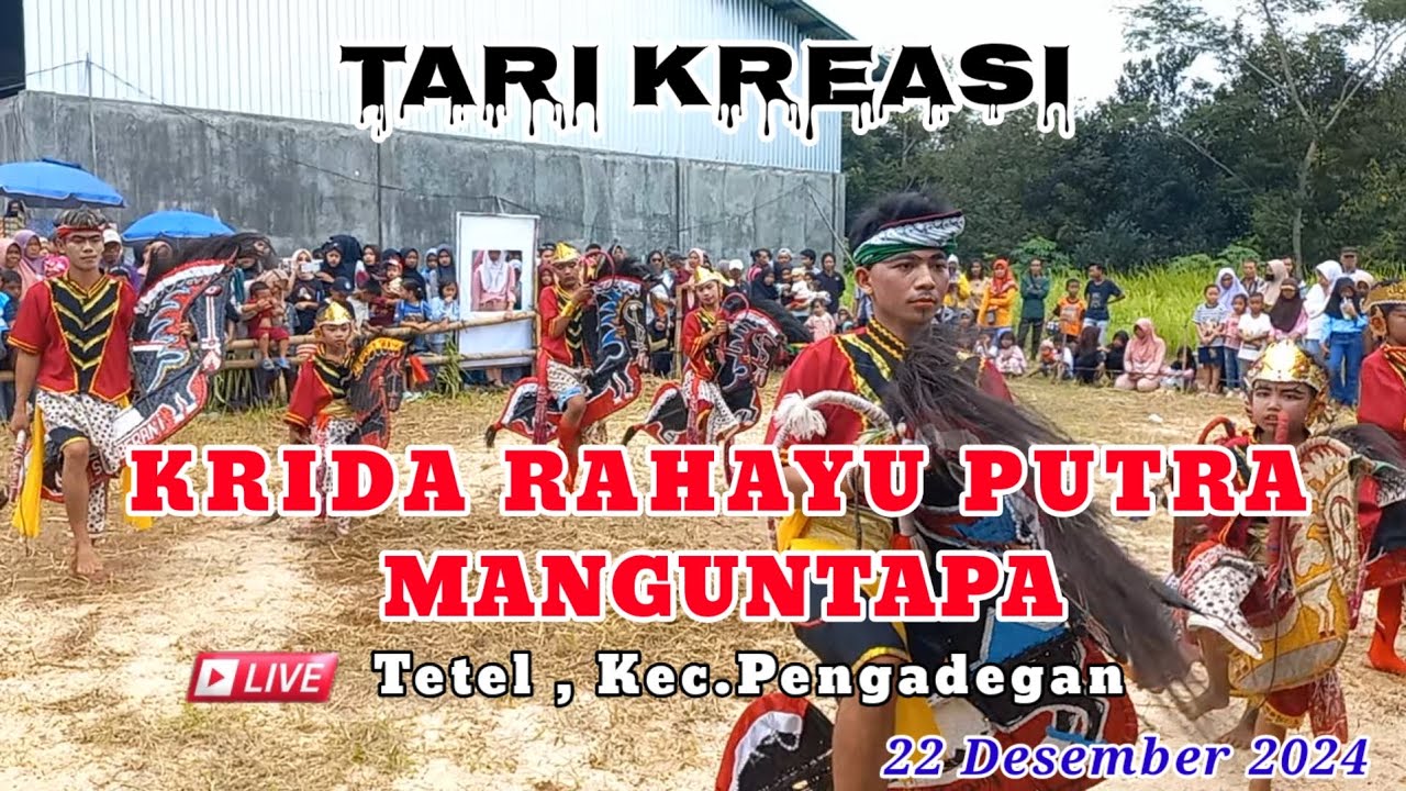 TARI KREASI ‼️ SENI EBEG BANYUMASAN KRIDA RAHAYU PUTRA MANGUNTAPA