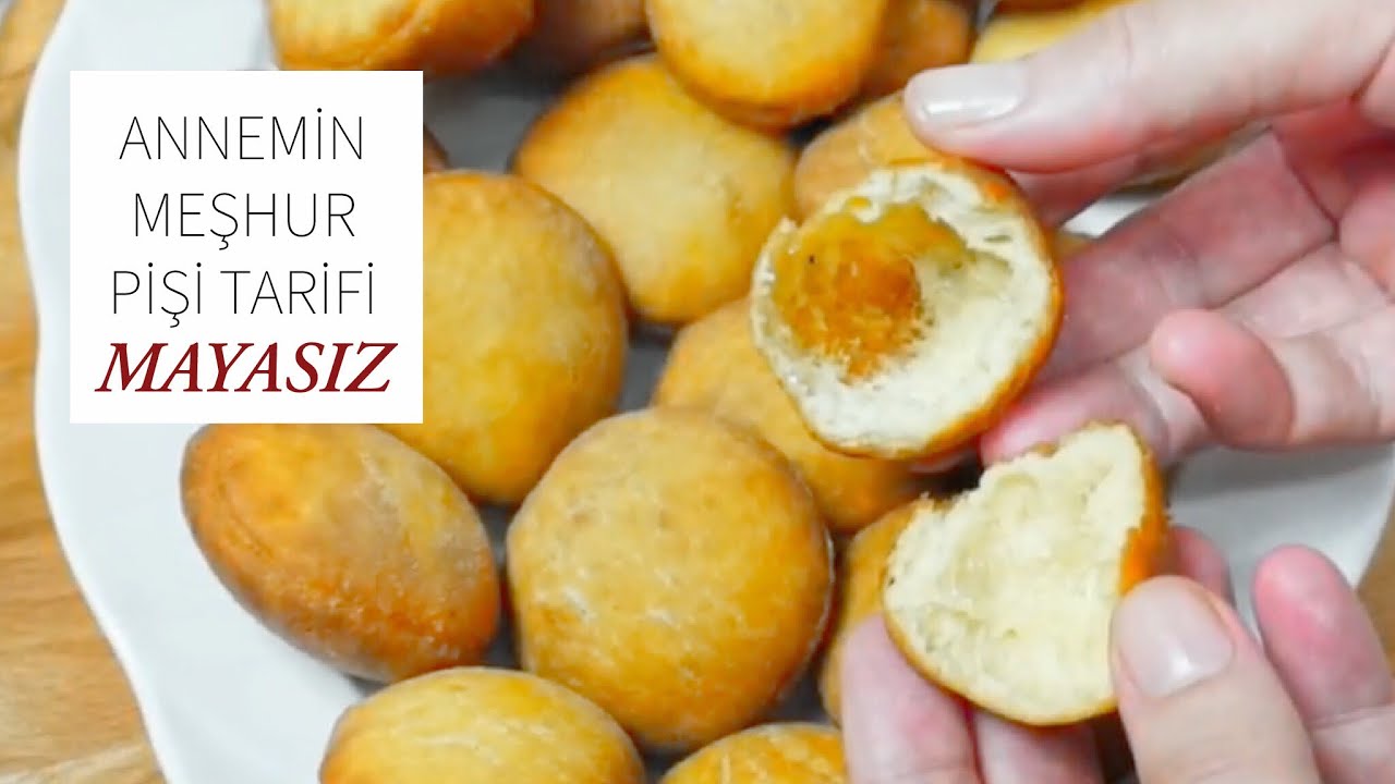 Efsane Pamuk pişi tarifi / Mayasız yağ Çekmez / sadece 4 malzeme/ Hamur işleri / Figen Ararat