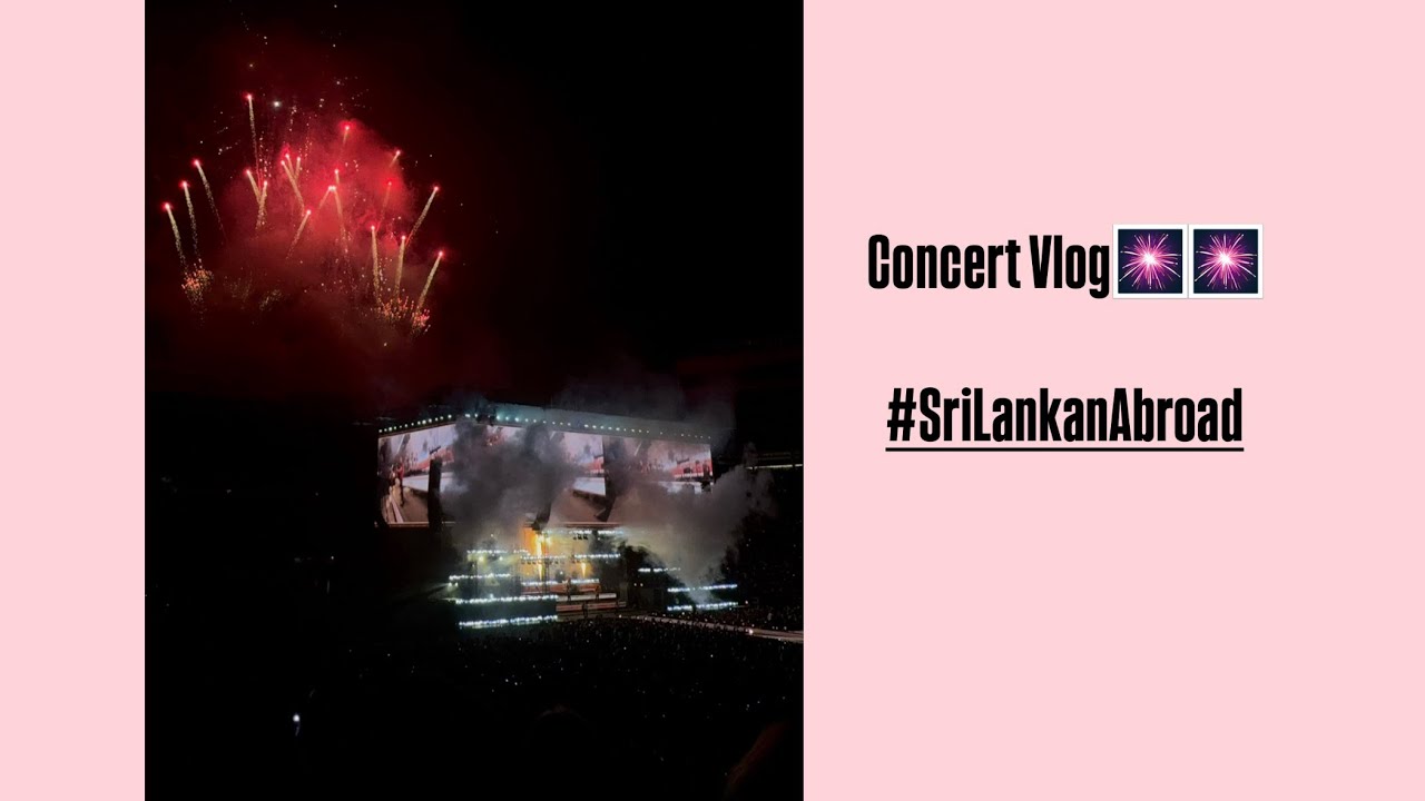 Concert Vlog + Drive 🎤🎆⭐️ කොන්සට් බ්ලොග් | Sri Lankan Abroad 