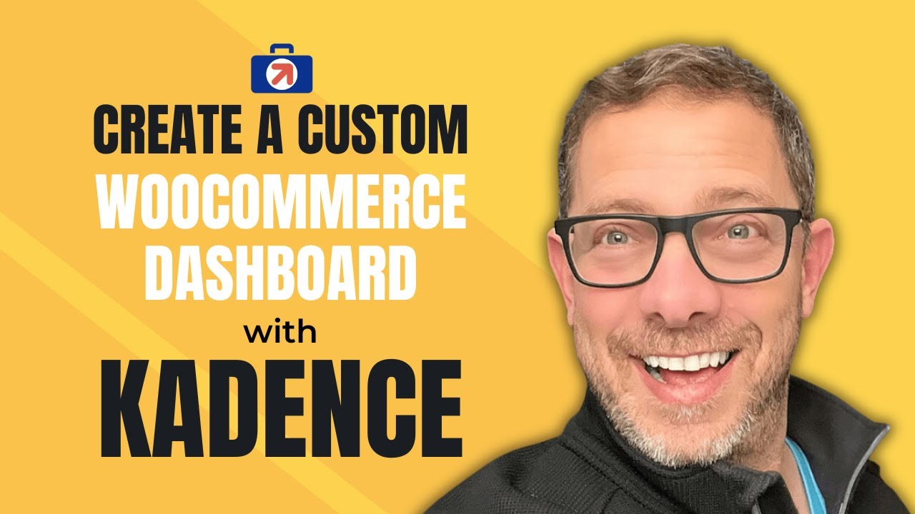 Create A Custom WooCommerce Dashboard With Kadence