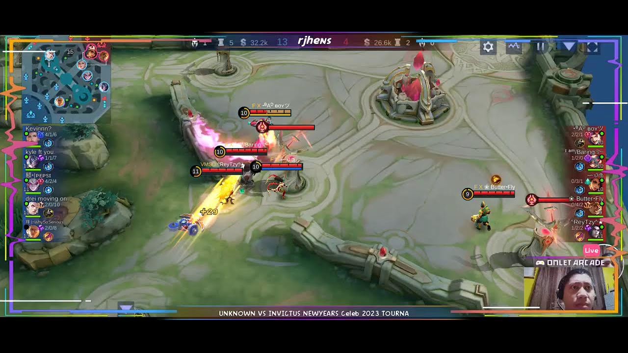 NEWYEARS 2023 CELEB UNKNOWN VS INVICTUS