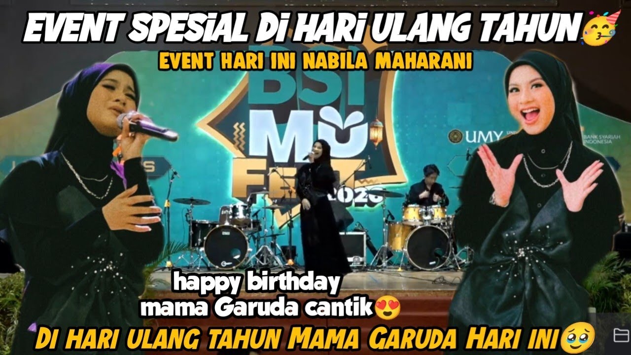 LIVE EVENT HARI INI MAMA GARUDA DI HARI ULANG TAHUN🥳 HAPPY BIRTHDAY YA MAMA GARUDA CANTIK 