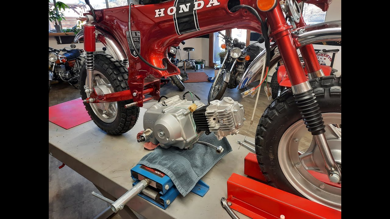 Honda CT70 Restoration part 6