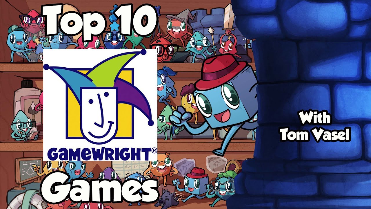 Top 10 Gamewright Games - with Tom Vasel