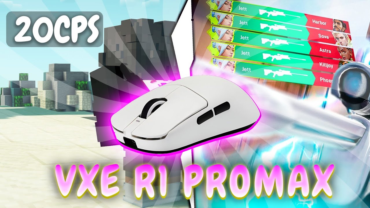 SIHA UNBOX CHUỘT VXE R1 PROMAX - CHUỘT NGON NHẤT DƯỚI 1 TRIỆU ĐỒNG!