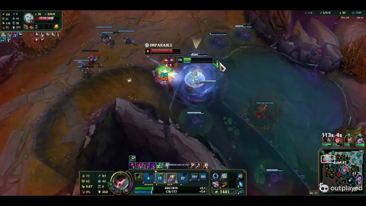 Cuanto intentan Gankear a un Teemo xD
