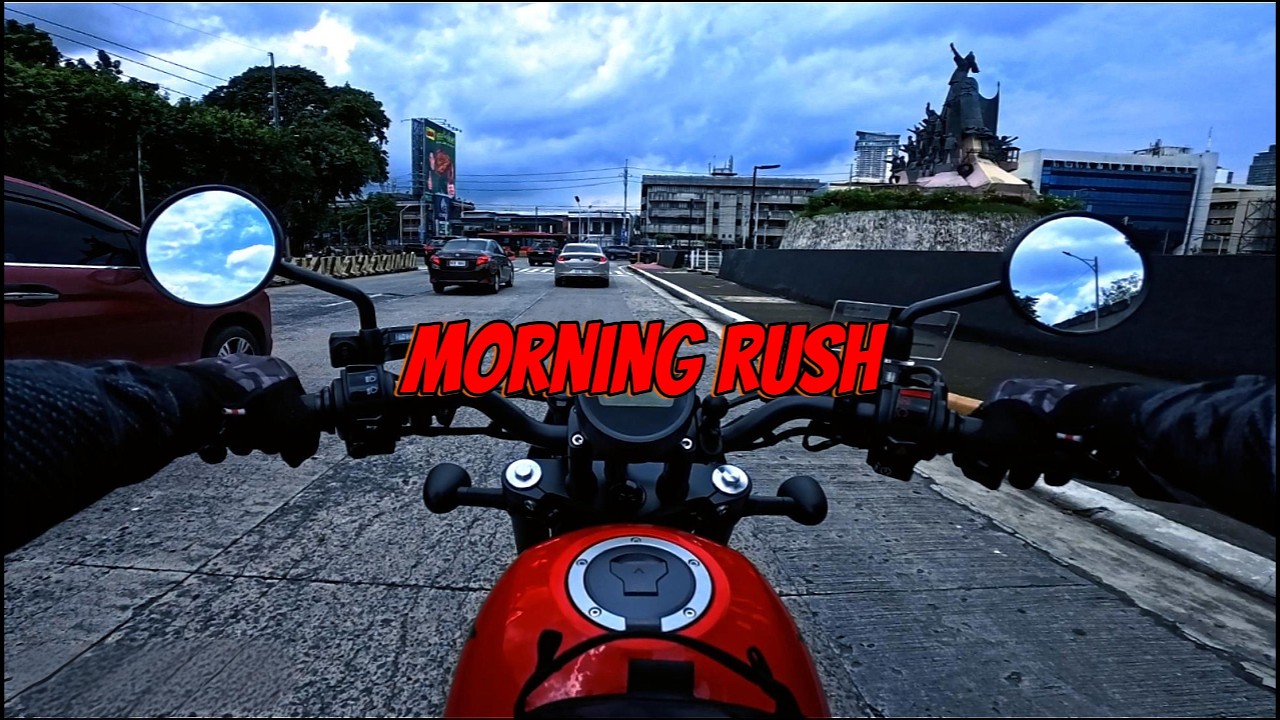 Morning Rush | Honda Rebel 500