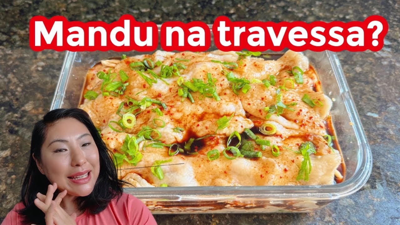 Reproduzi a receita viral da internet na minha versão e saiu um MANDU de Travessa