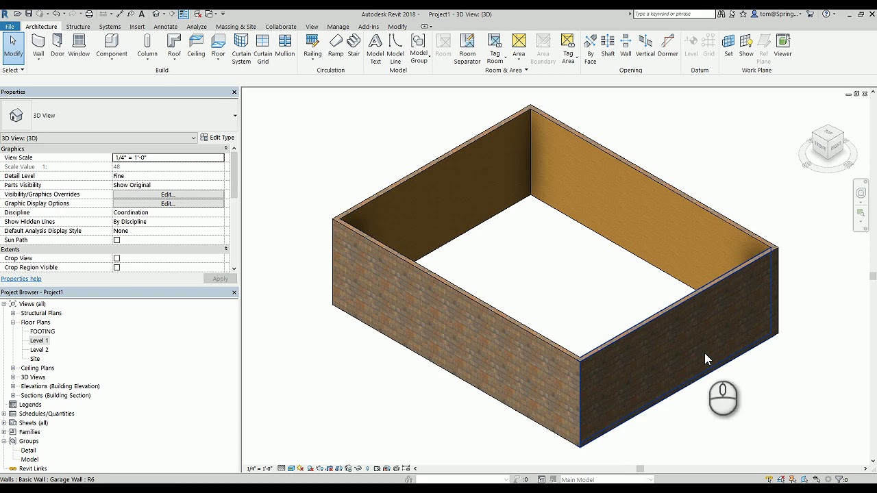 Revit   Custom Garage Tutorial   1
