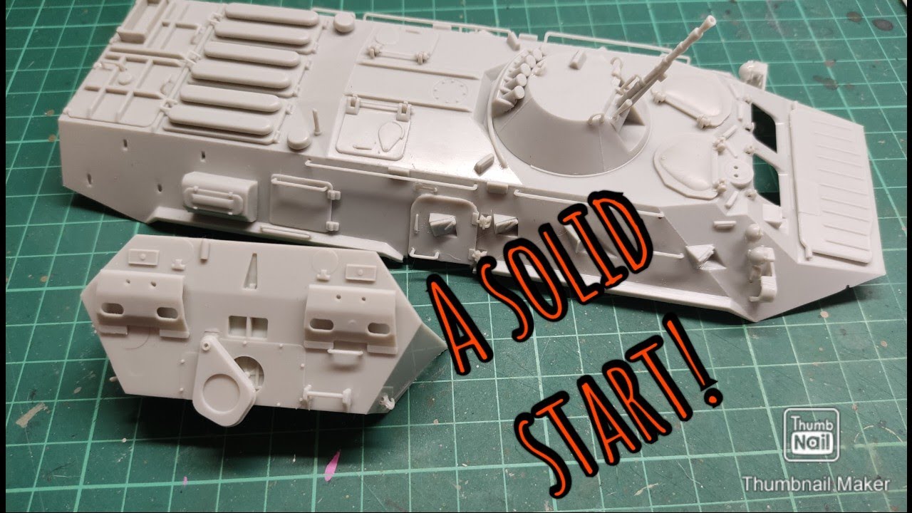 BTR-80 Part 1. 1/35 scale italeri (262)