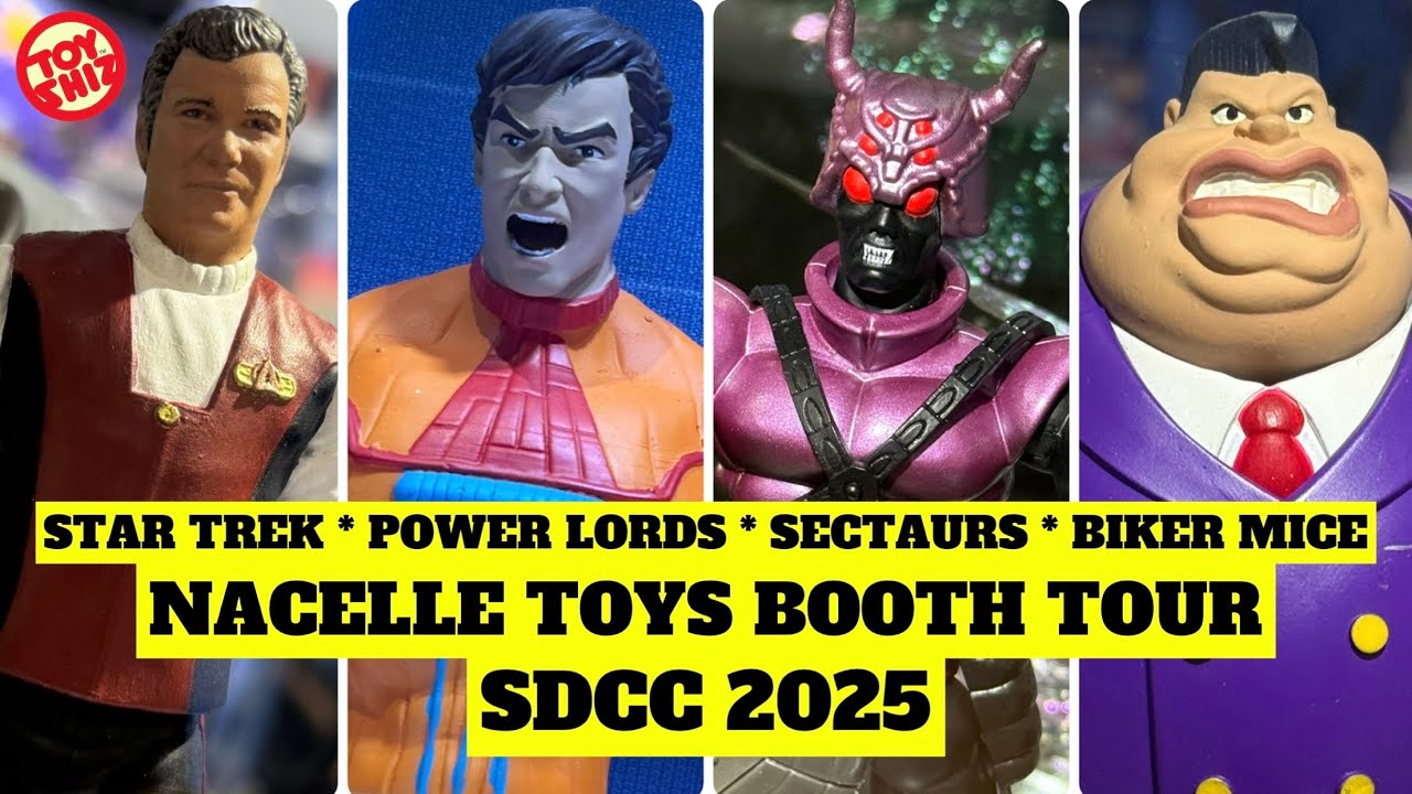 2025 SDCC NACELLE TOYS BOOTH TOUR