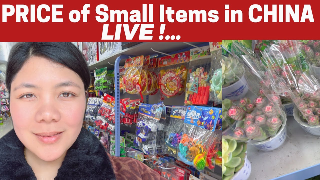 Ate Clydee life in China is live! Prices of Small Items in China