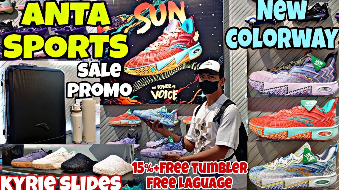 ANTA KAI 2 New colorway ! Discounted na mga shoes nila ! May promo pa sila ! 