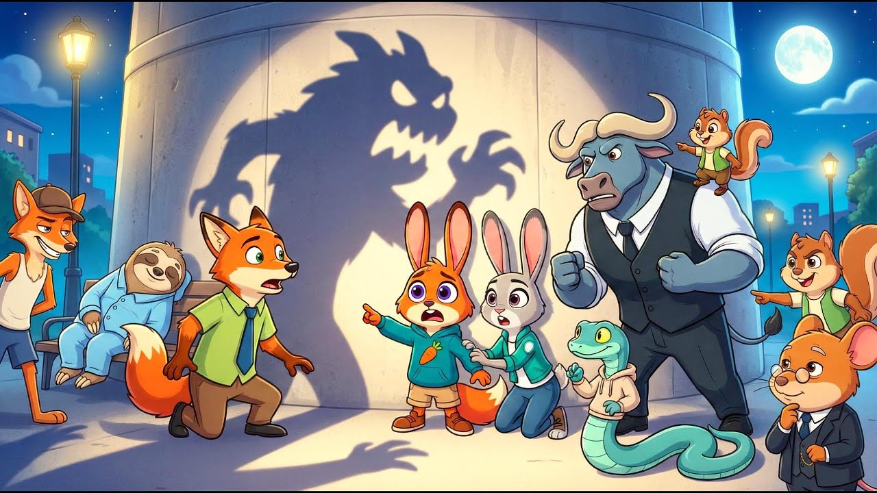 Fear Moves Faster Than Truth 🦊🐰 | The Mystery of the Moving Shadow | Nick & Judy | Zootopia 2
