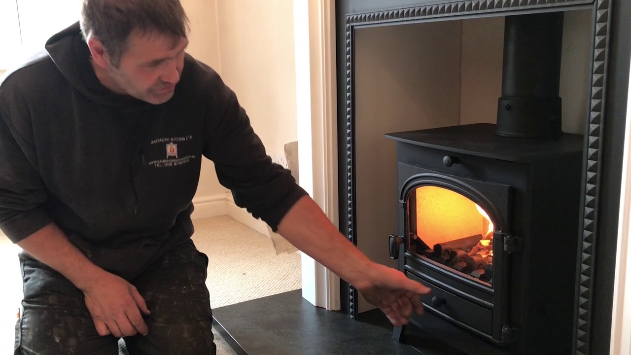 Parkray Consort 5 stove demonstration