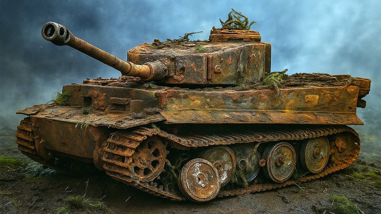 Restoration Abandoned Tank Tiger | Restore Destroyed German Tank