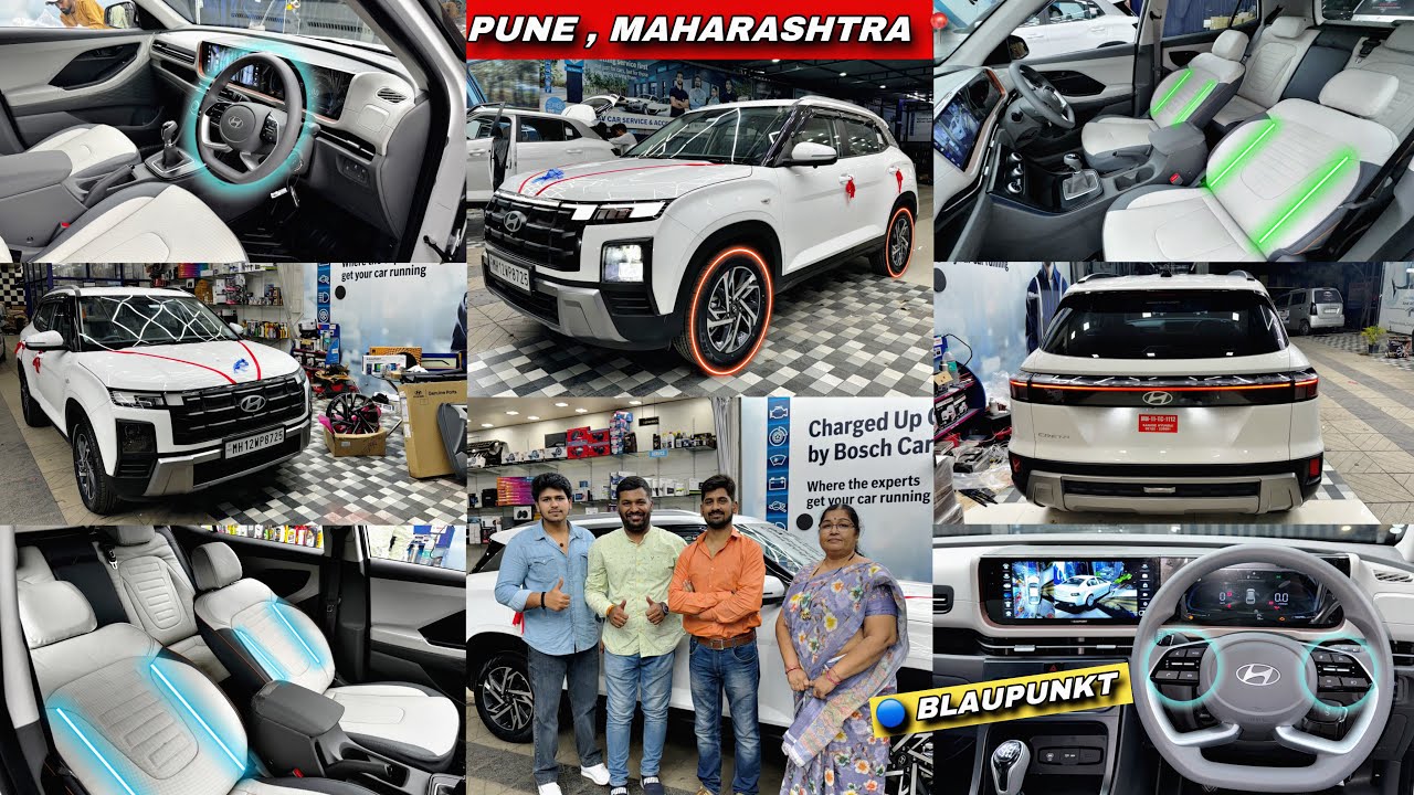 Creta 2024 Base to top modification in Pune Maharashtra ✅ Creta 2024 modified ✅2024 creta e modified