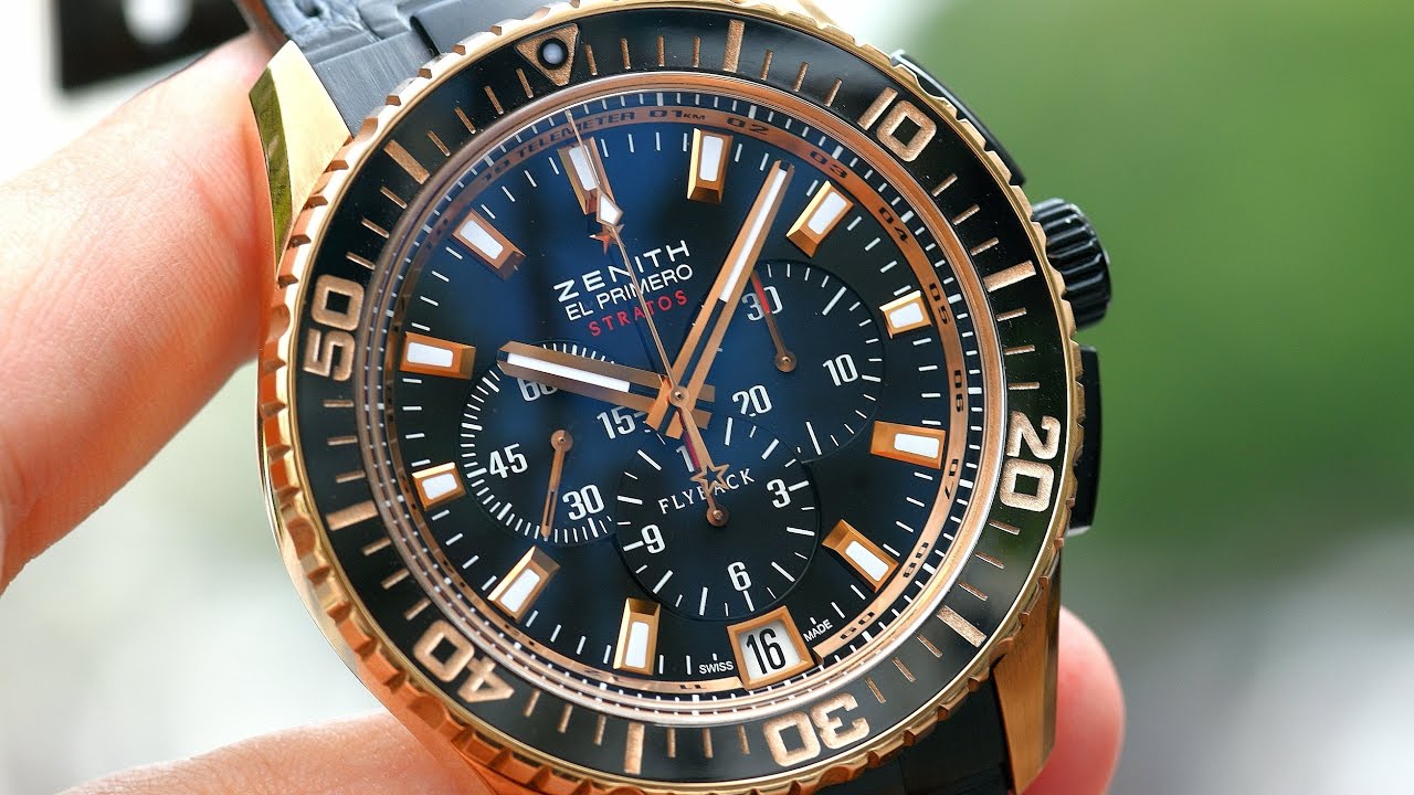 Zenith El Primero Stratos Flyback Chronograph 45mm 86.2060.405/23.C714 | ICS Authentic 0982298881