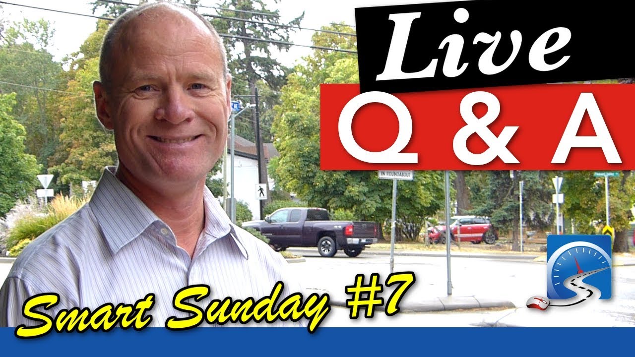 Live Q&A about Passing A Road Test, Driving, or Starting a Career as a CDL Drive :: Smart Sunday #7