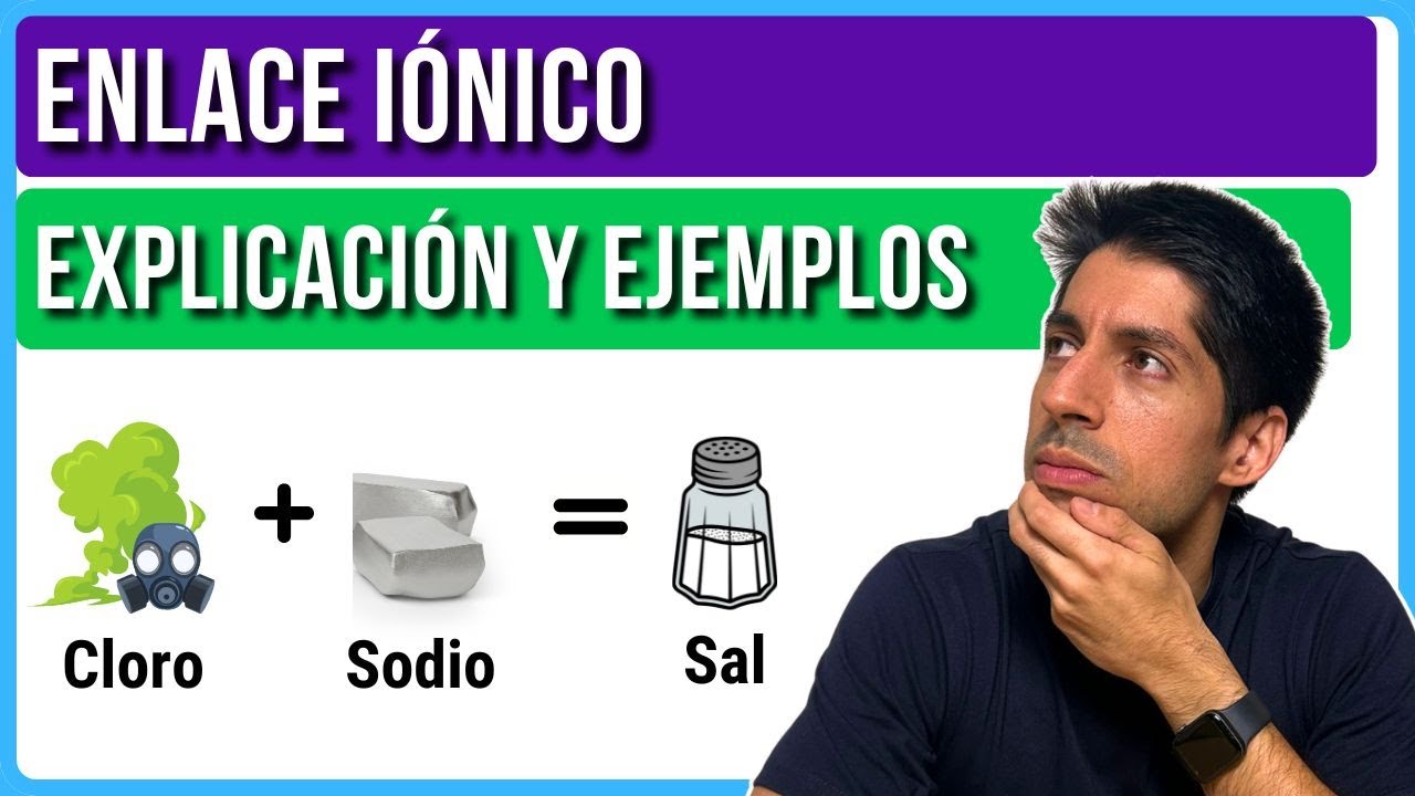 ENLACE IÓNICO ⚛️ QUÉ es, CÓMO se forma y EJEMPLOS