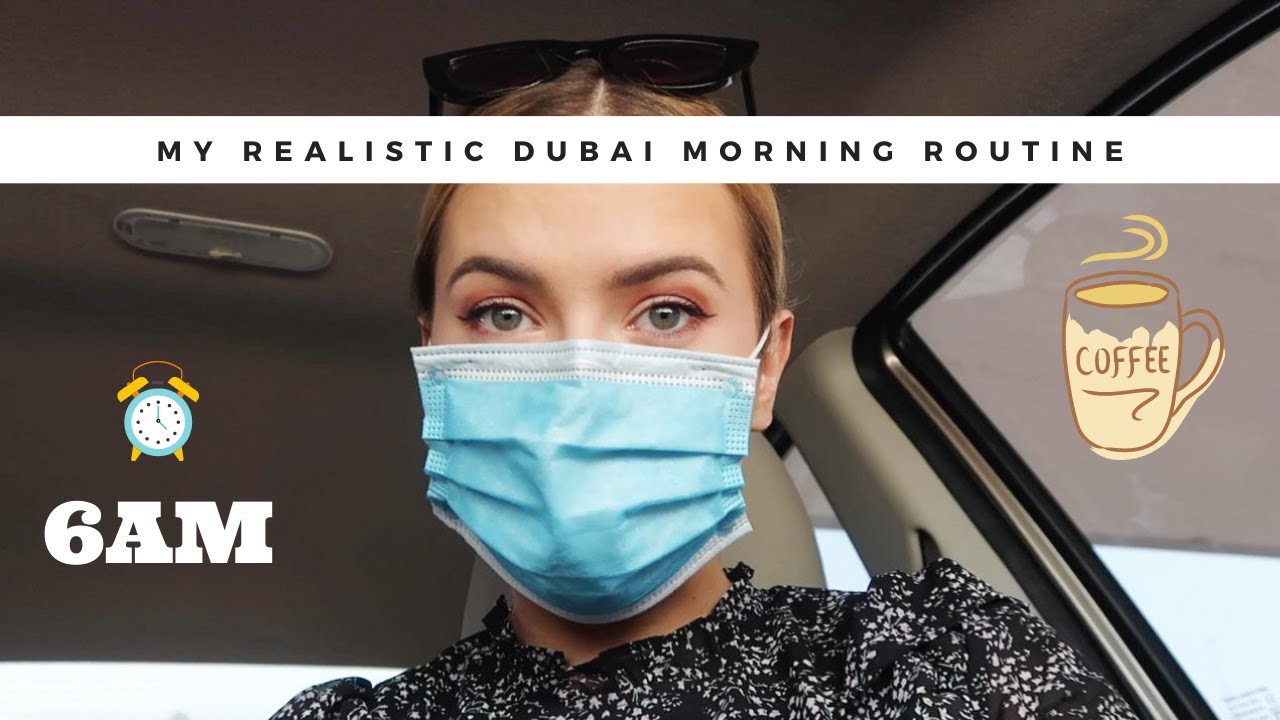 MY REALISTIC MORNING ROUTINE IN DUBAI | Skincare, Vitamins and Journaling